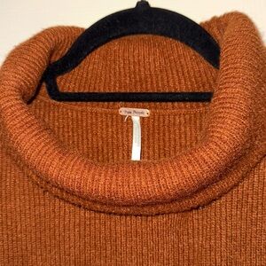 Free People Cinnamon Turtleneck Sweater